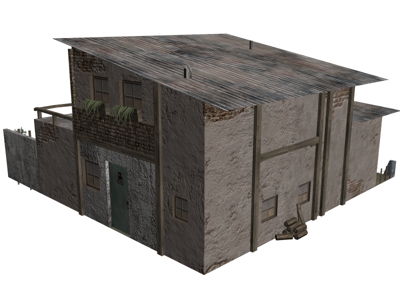 10_LowPoly_House_Back